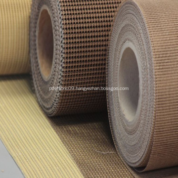 High density industrial fiber-glass mesh belt